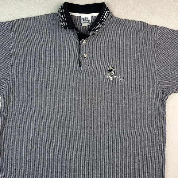 VTG The Disney Store Sm/Med Black & White Mickey Mouse Summer Casual Y2K Unisex - Picture 4 of 9